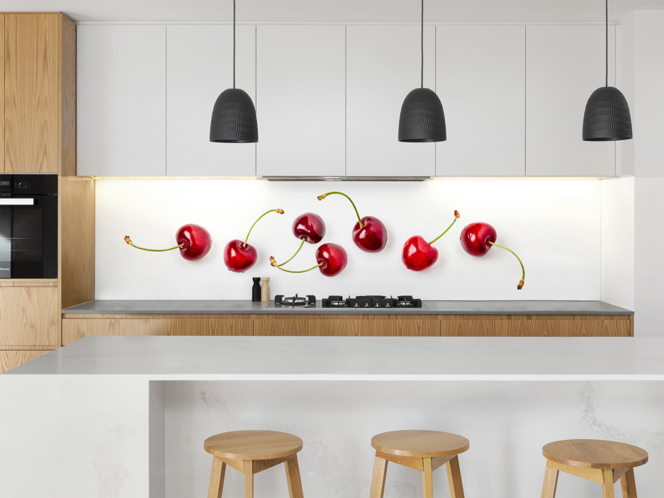 Paraschizzi cucina "Ciliegie"
