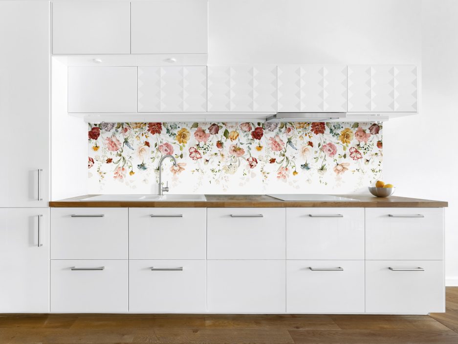 paraschizzi cucina rose pendenti