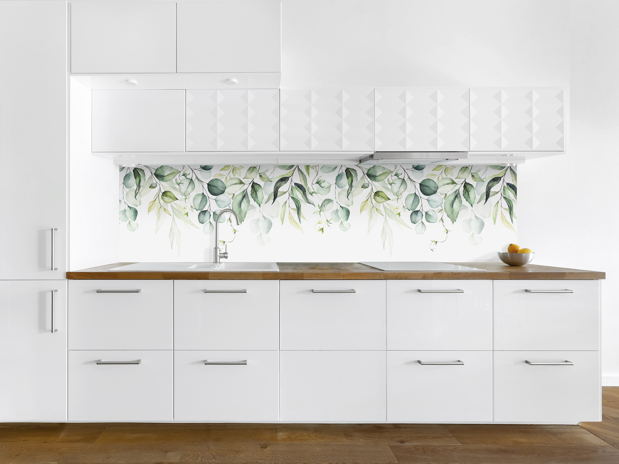 paraschizzi cucina eucalipto