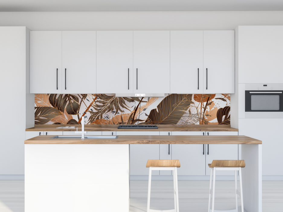 Paraschizzi cucina "Tropical banano"