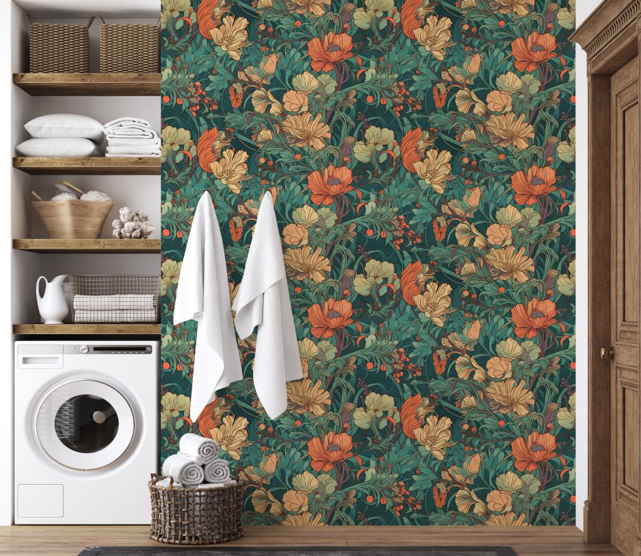 Coverwall Floreale - Art Deco