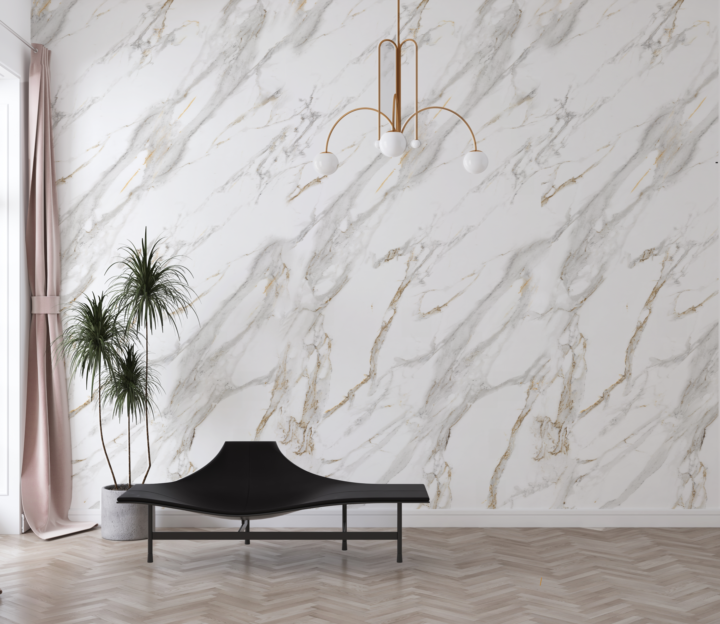 pannelli rivestimento murale effetto marmo calacatta