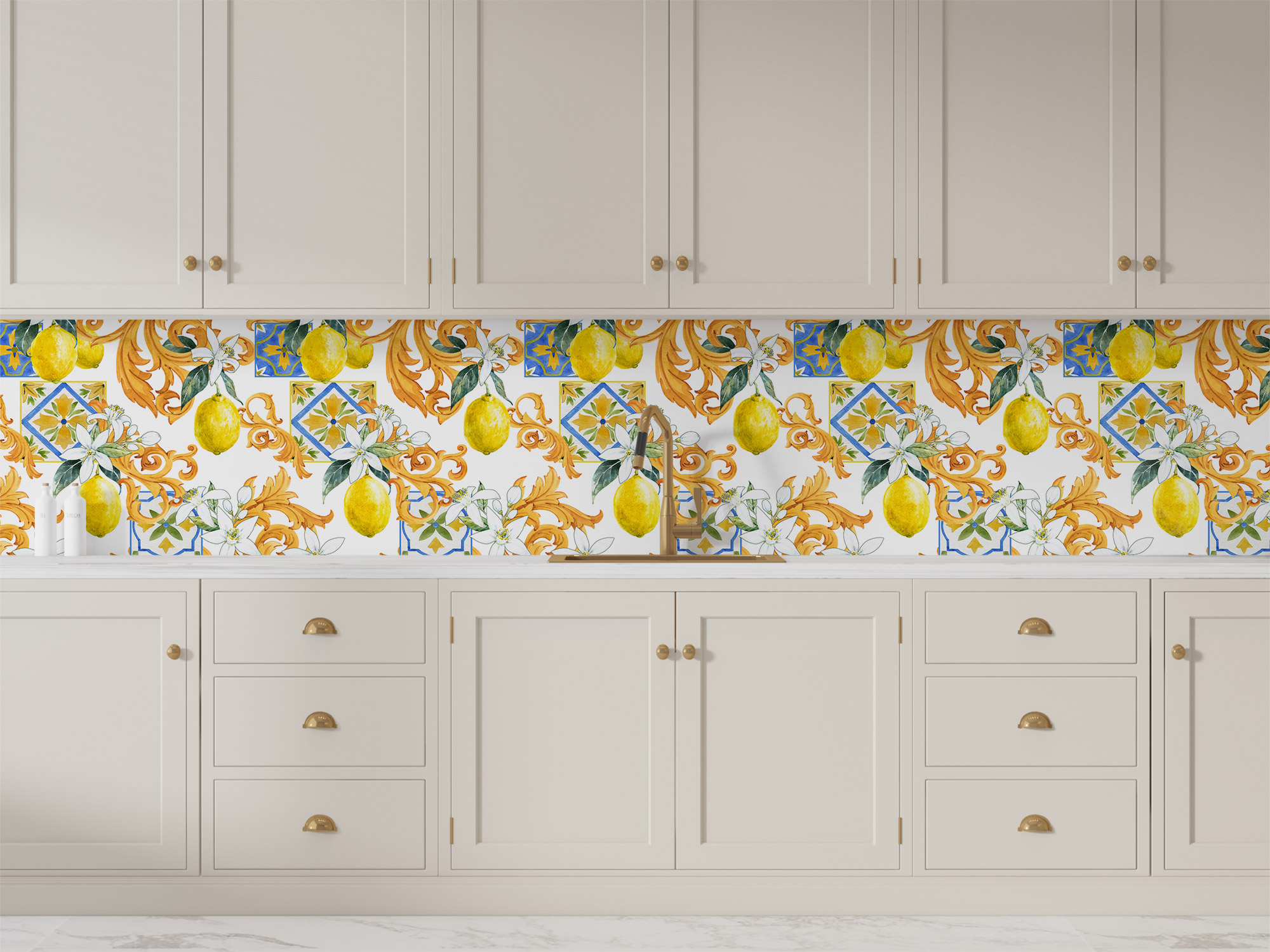 Paraschizzi cucina Lemon Flowers